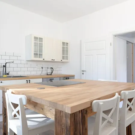 Urige Wohnung Mit Zwei Betten Und Genialer Kueche Mugeln Exterior photo